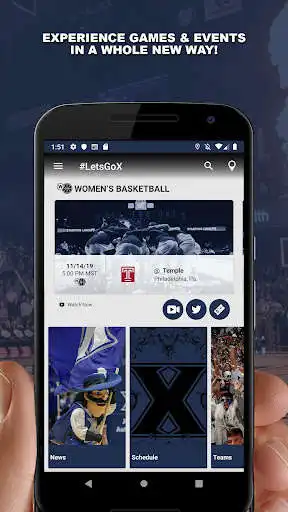 Play Xavier Musketeers Gameday  and enjoy Xavier Musketeers Gameday with UptoPlay