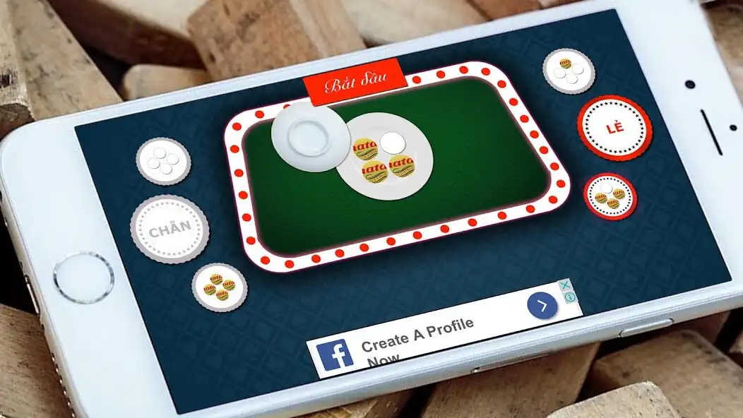 Play Xóc Đĩa – chẵn lẻ vị vina - xoc dia as an online game Xóc Đĩa – chẵn lẻ vị vina - xoc dia with UptoPlay