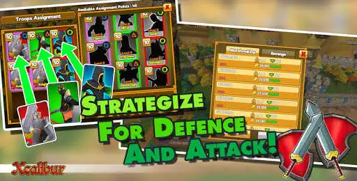 Play XCALIBUR as an online game XCALIBUR with UptoPlay