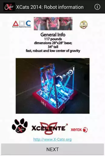 Play X-Cats 2014 Robot App
