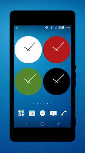 Play X Clock Widget Collection