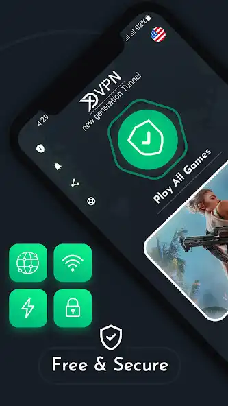 Play Xd VPN - Fast VPN  secure VPN as an online game Xd VPN - Fast VPN  secure VPN with UptoPlay