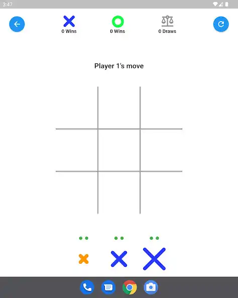 Play X eats O as an online game X eats O with UptoPlay