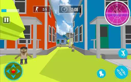 Play Xfield Mini Toon Paintball Shooting Paint Strike  and enjoy Xfield Mini Toon Paintball Shooting Paint Strike with UptoPlay