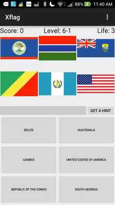 Play XFlag free version flags game Play XFlag free version flags game