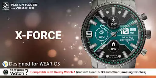 Play X-Force Watch Face  and enjoy X-Force Watch Face with UptoPlay