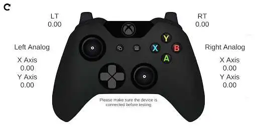 Play X Gamepad Tester as an online game X Gamepad Tester with UptoPlay