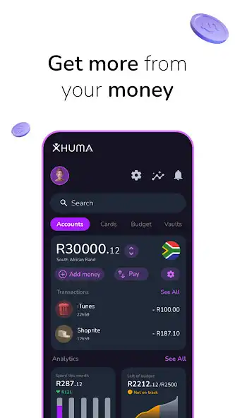 Play Xhuma - Mobile Finance  and enjoy Xhuma - Mobile Finance with UptoPlay