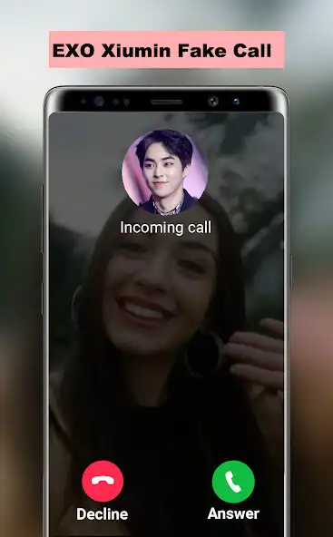 Play Xiumin Fake Call  and enjoy Xiumin Fake Call with UptoPlay