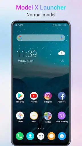 Play X Launcher - Model x launcher  and enjoy X Launcher - Model x launcher with UptoPlay