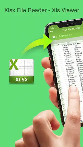 Xlsx File Reader - Xlsx file Viewer online game with UptoPlay