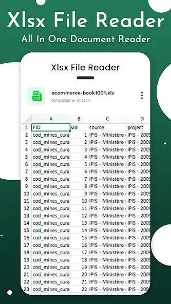 Play Xlsx File Viewer : Excel Reade  and enjoy Xlsx File Viewer : Excel Reade with UptoPlay