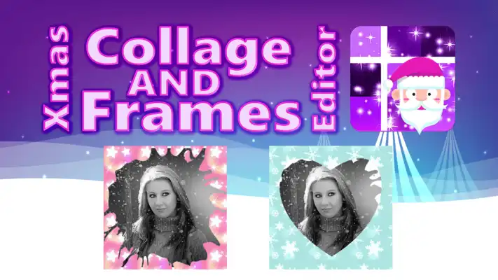 Play Xmas Collage and Frames Editor