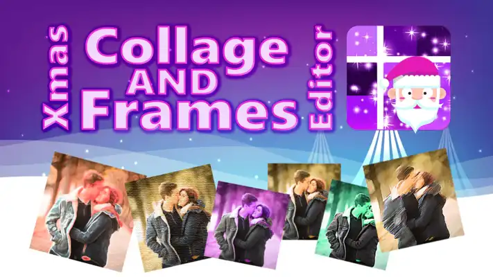Play Xmas Collage and Frames Editor