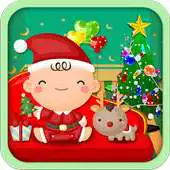 Free play online Xmas Doll House Decoration APK