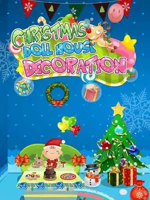 Play Xmas Doll House Decoration Play Xmas Doll House Decoration