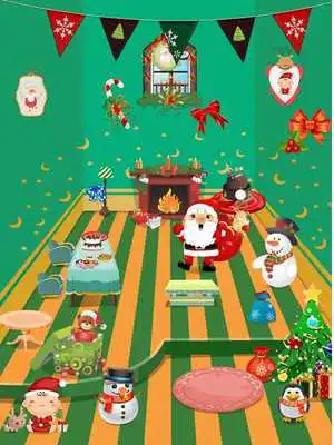 Play Xmas Doll House Decoration Play Xmas Doll House Decoration