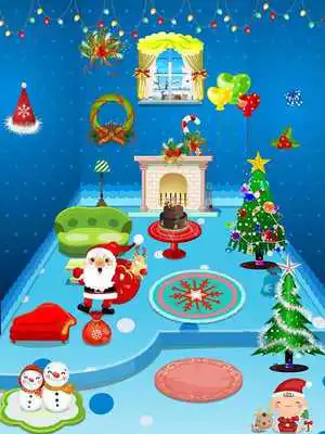 Play Xmas Doll House Decoration Play Xmas Doll House Decoration