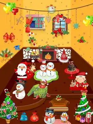 Play Xmas Doll House Decoration Play Xmas Doll House Decoration
