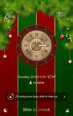 Play Xmas GO Clock Theme