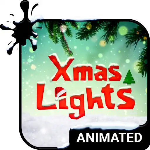 Play Xmas Lights Animated Keyboard + Live Wallpaper APK