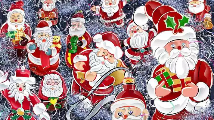 Play XMAS.Santa Claus.Painting