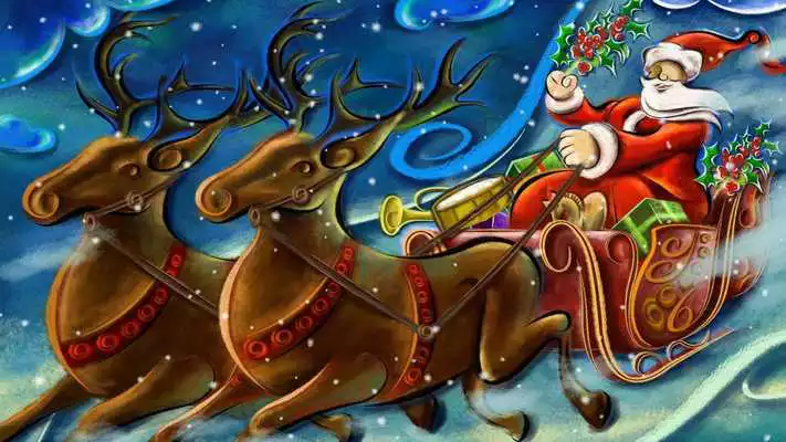 Play XMAS.Santa Claus.Painting