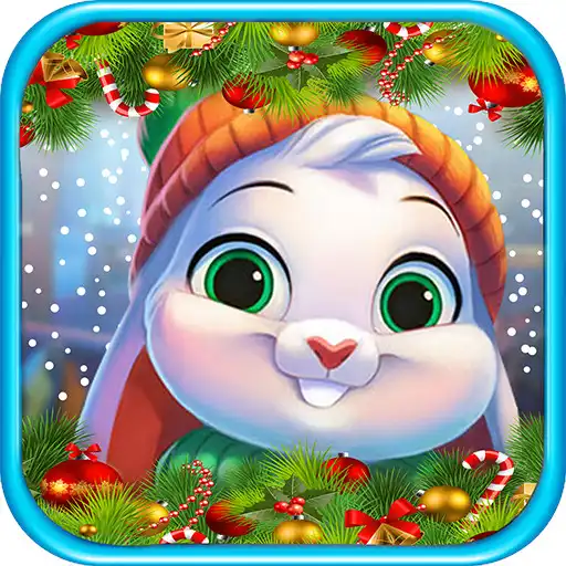 Play X mas Skater Rabbit Escape APK