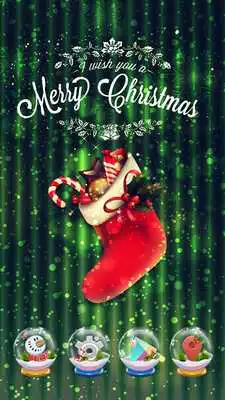 Play X-mas Snowball eTheme Launcher
