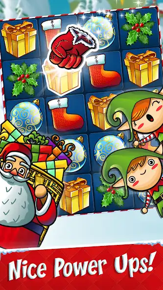 Play Xmas Swipe - Christmas Chain Connect Match 3 Game as an online game Xmas Swipe - Christmas Chain Connect Match 3 Game with UptoPlay