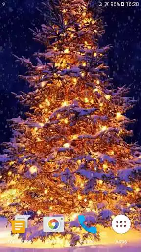 Play Xmas Tree Live Wallpaper
