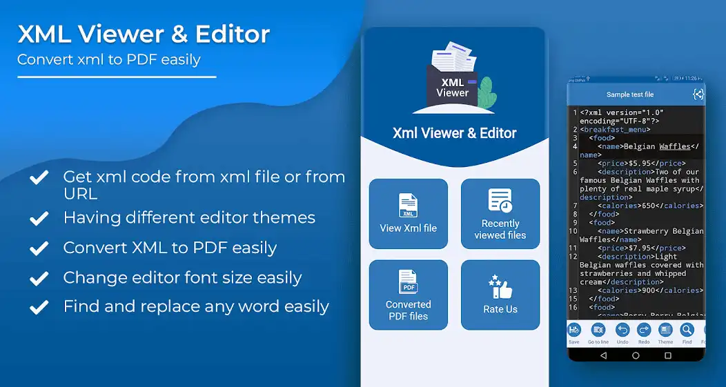 Play XML Viewer and XML Editor  and enjoy XML Viewer and XML Editor with UptoPlay