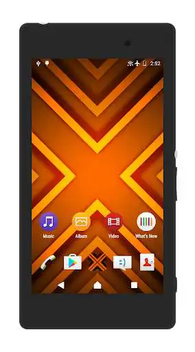 Play APK XNeon-Orange Theme for Xperia  and enjoy XNeon-Orange Theme for Xperia with UptoPlay com.evetech.xneonorange