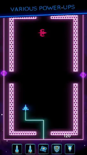 Play Xonix Neon: synthwave arcade as an online game Xonix Neon: synthwave arcade with UptoPlay