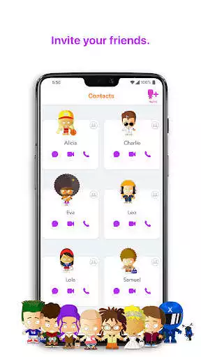 Play Xooloo Messenger kids  and enjoy Xooloo Messenger kids with UptoPlay