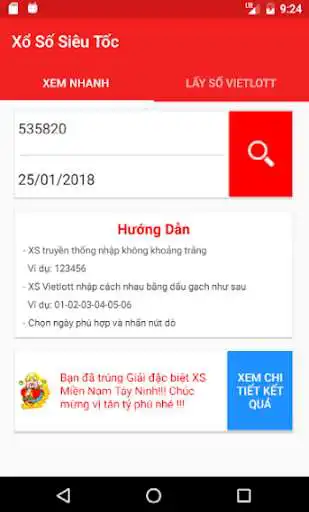 Play Xo So Vietlott - Truyen Thong Sieu Toc as an online game Xo So Vietlott - Truyen Thong Sieu Toc with UptoPlay