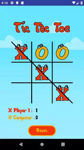 Play XO Tic Tac Toe as an online game XO Tic Tac Toe with UptoPlay