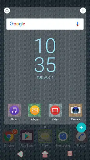 Play XPERIA Colored Fiber Theme - Free as an online game XPERIA Colored Fiber Theme - Free with UptoPlay