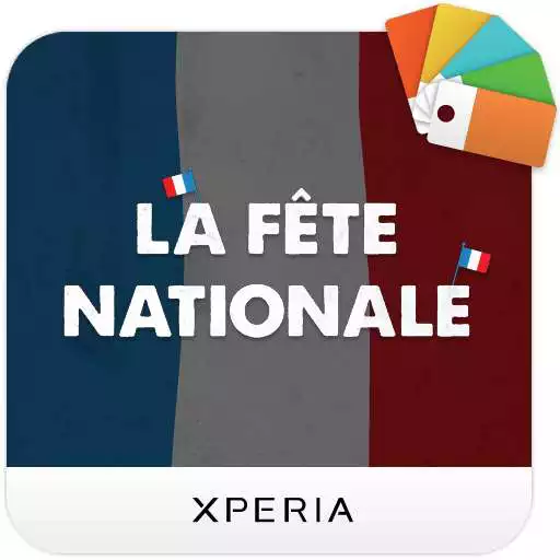 Free play online XPERIA™ La Fête Nationale Theme  APK