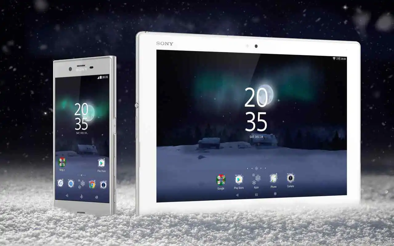 Play XPERIA™ Magical Winter Theme