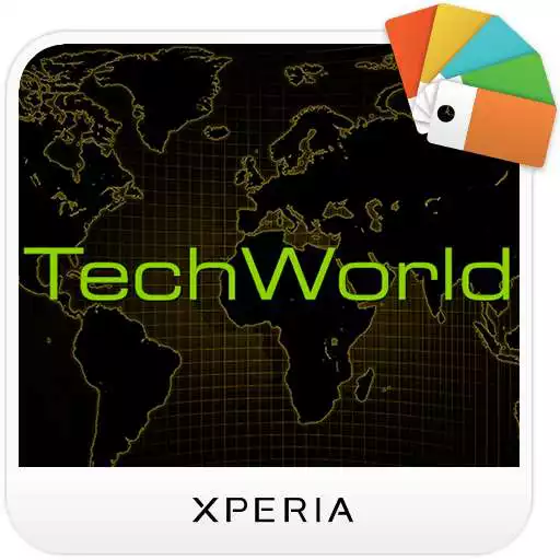 Free play online XPERIA™ Theme TECHWORLD  APK