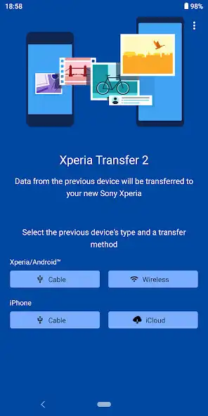 Play Xperia Transfer 2  and enjoy Xperia Transfer 2 with UptoPlay