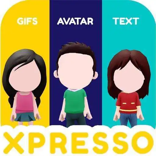 Free play online XPRESSO 3D Avatar Anime Animoji Gif Sticker  APK