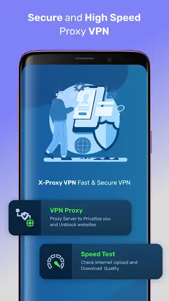 Play X-Proxy VPN, Fast  Secure VPN  and enjoy X-Proxy VPN, Fast  Secure VPN with UptoPlay