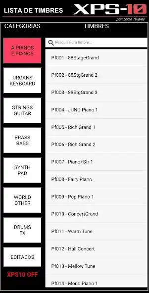 Play XPS10/30 Lista de Timbres and enjoy XPS10/30 Lista de Timbres with UptoPlay Play XPS10/30 Lista de Timbres and enjoy XPS10/30 Lista de Timbres with UptoPlay