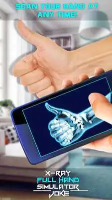 Play X-Ray Full Hand Simulator Joke
