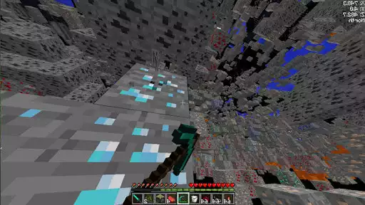 Play X-Ray Mod for Minecraft as an online game X-Ray Mod for Minecraft with UptoPlay