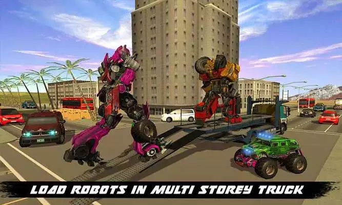 Play X Ray Monster Robot Transport