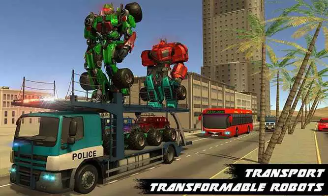 Play X Ray Monster Robot Transport