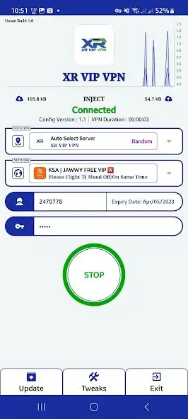 Play XR VIP VPN as an online game XR VIP VPN with UptoPlay